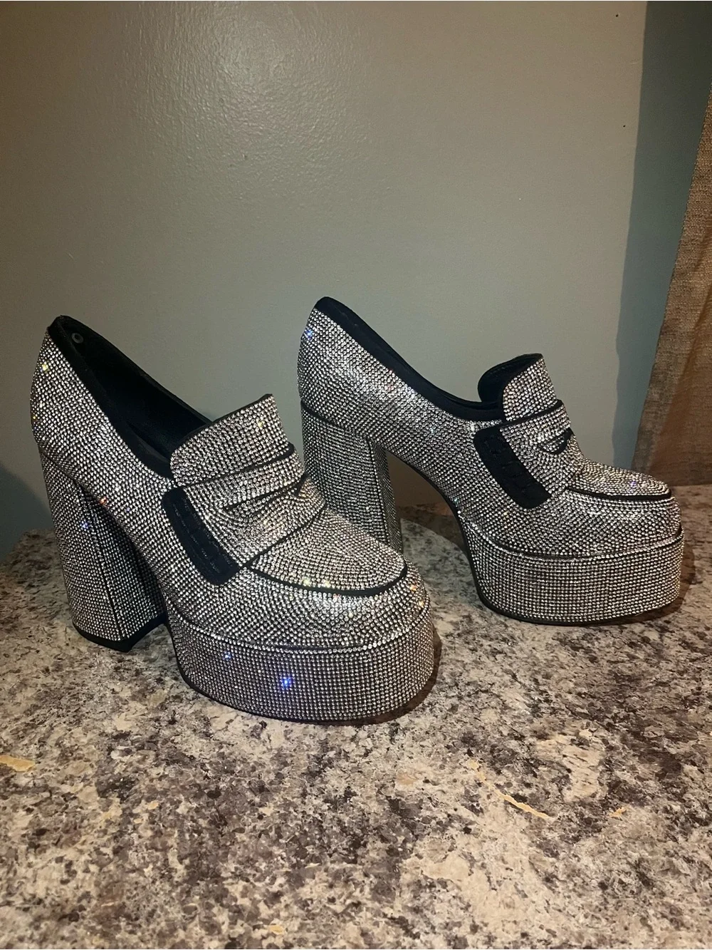 N/A shine silver
